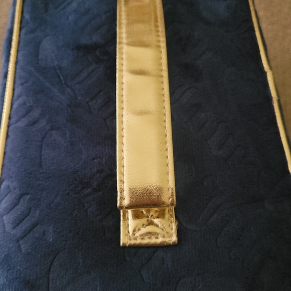 NWT Juicy Couture Juicy & Heart pattern train case w/travel bottle - Picture 10 of 10